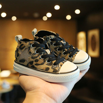 أحذية قماشية بطبعة جلد الفهد عالية المستوى - سوق وان جملة