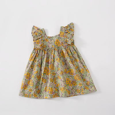 فستان زهري للأطفال - سوق وان جملة