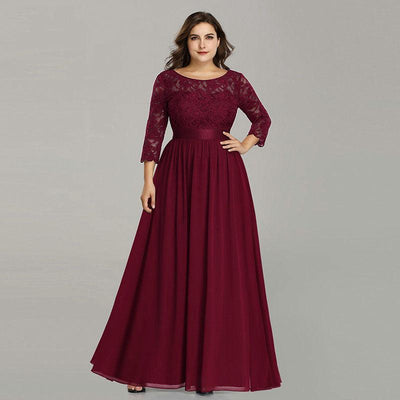 فستان طويل للسهره مناسب لوصيفات العروسه - سوق وان جملة