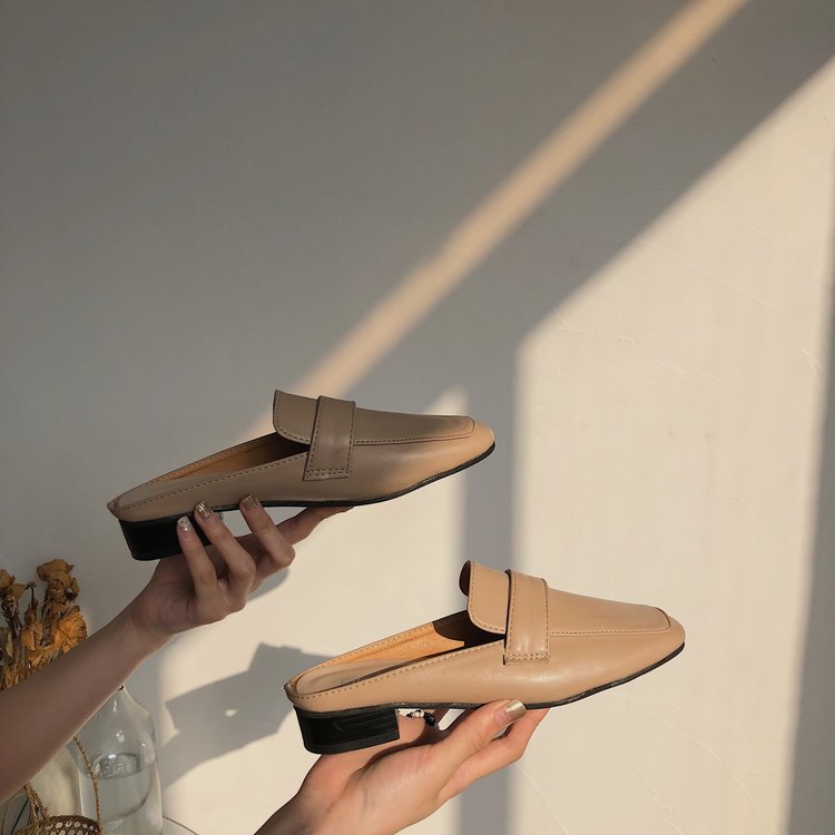 أحذية نسائية مسطحة بدون كعب من البولي يوريثان - سوق وان جملة