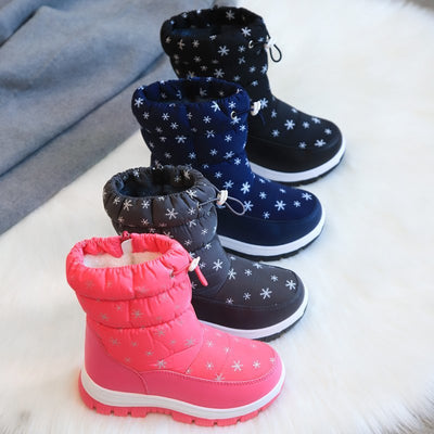 أحذية أطفال بنات سميكة للشتاء - سوق وان جملة