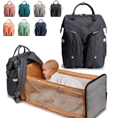 حقيبة سرير امهات المحمولة القابلة للطي - سوق وان جملة