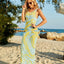 فستان طويل مطبوع للشاطئ - سوق وان جملة
