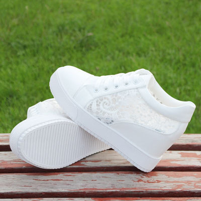 حذاء أبيض جديد متعدد الاستخدامات قابل للتنفس للنساء - سوق وان جملة