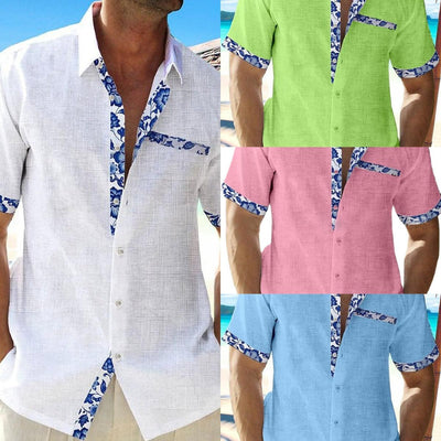 قمصان كاجوال للرجال على شاطئ البحر - سوق وان جملة