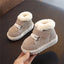 حذاء طفل لطيف من الفيلكرو حذاء ثلجي بسيط ناعم للأطفال - سوق وان جملة