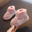 حذاء طفل لطيف من الفيلكرو حذاء ثلجي بسيط ناعم للأطفال - سوق وان جملة