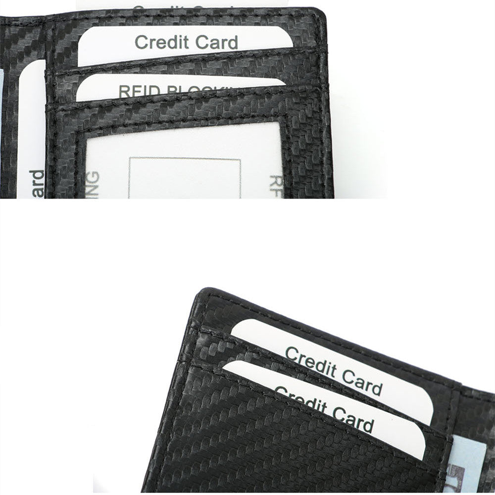 فتحة بطاقة مائلة قابلة للسحب، حافظة رجالية متعددة الوظائف لبطاقة الهوية - سوق وان جملة