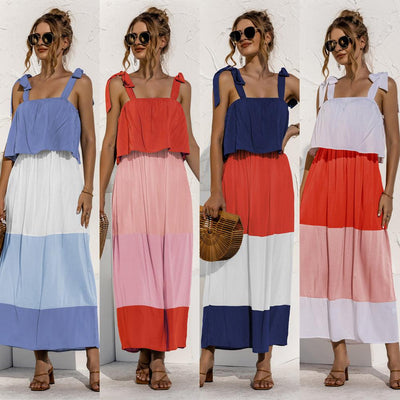 فستان نسائي متعدد الألوان - سوق وان جملة